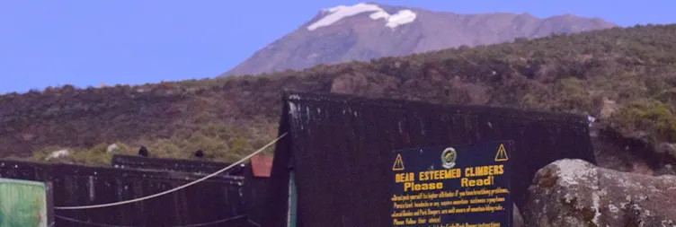 Horombo Hut Mandara Hut - Marangu Gate - Back to Moshi/Arusha