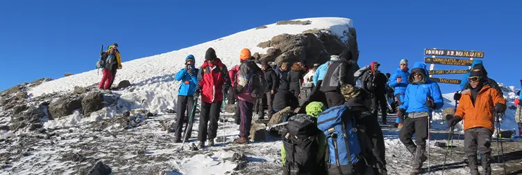 Barafu Camp To Uhuru Peak To Mweka Camp