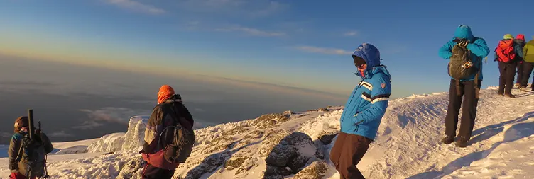 Challenging trek day, Barafu Camp to Uhuru Peak and Mweka Hut