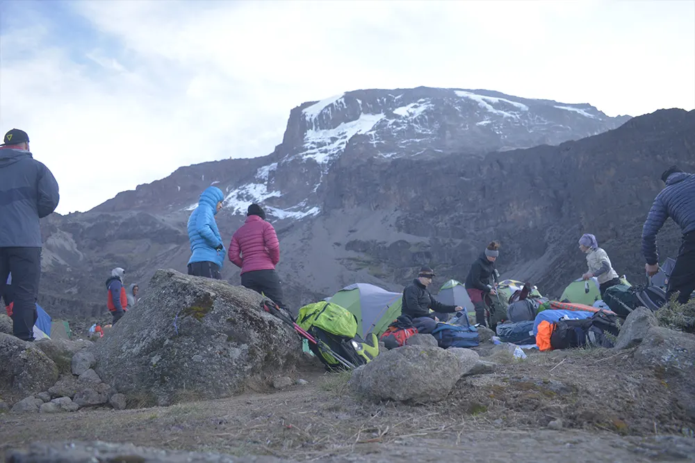 Barranco Campsite kilimanjaro