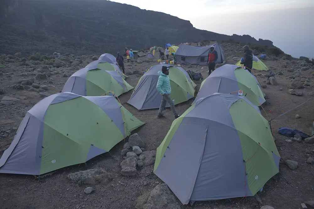 Barranco Campsite kilimanjaro