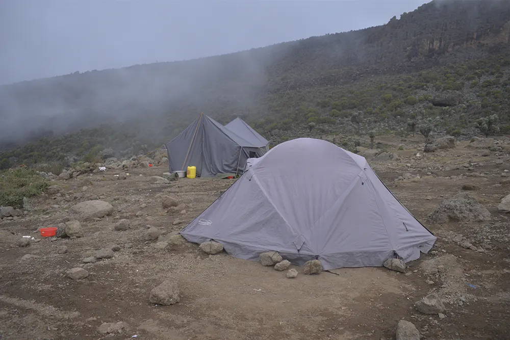 Barranco Campsite kilimanjaro