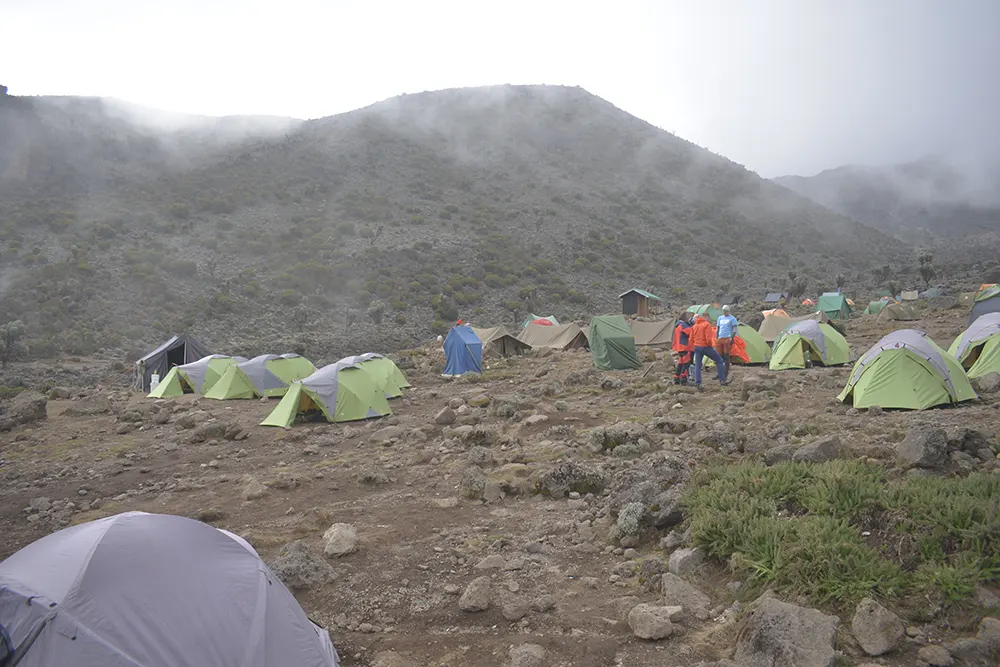 Barranco Campsite kilimanjaro
