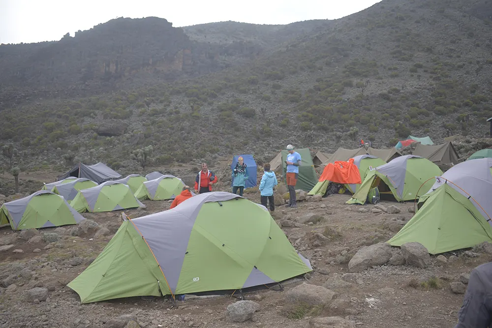 Barranco Campsite kilimanjaro