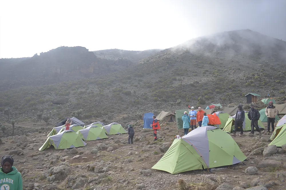Barranco Campsite kilimanjaro
