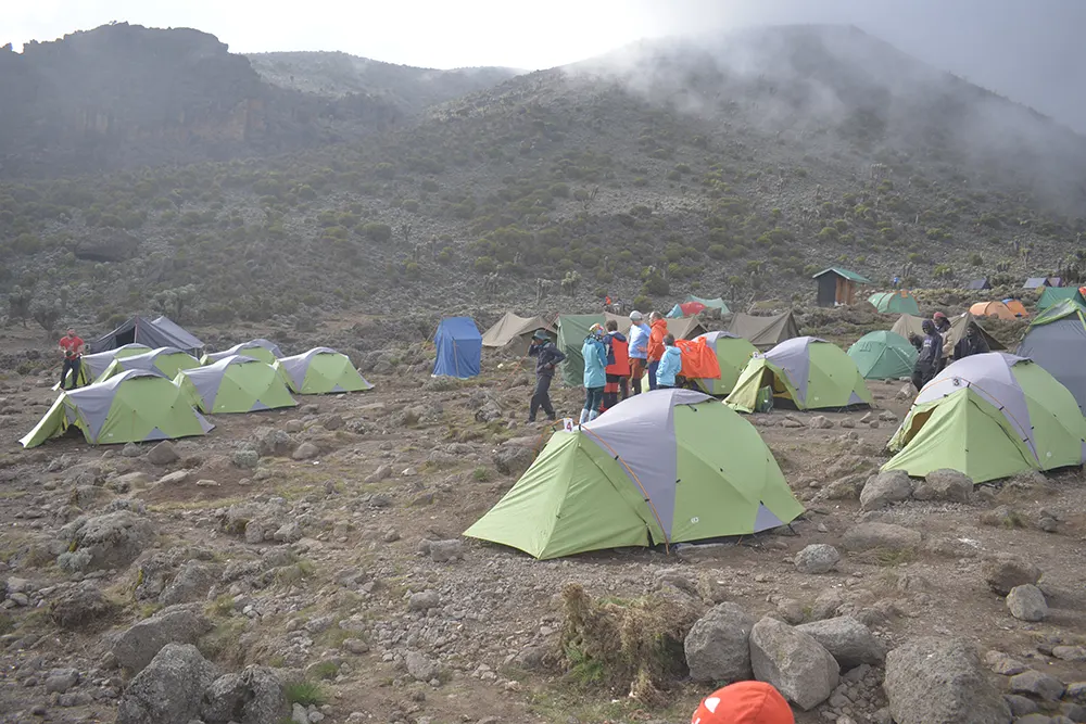 Barranco Campsite kilimanjaro
