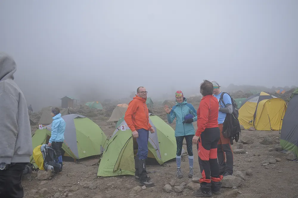 Barranco Campsite kilimanjaro