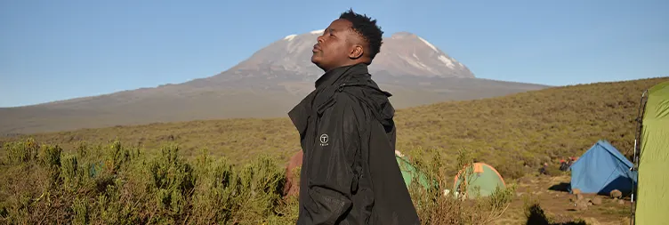 Shira 1 camp to  Shira 2 camp 