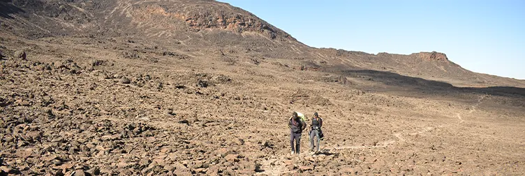Climb From Buffalo Camp to Third Cave Camp