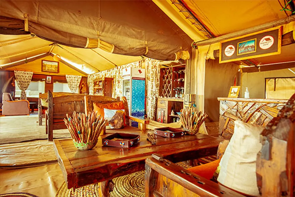 Central Serengeti Tanzania Bush Camp Images