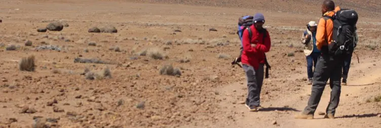 Horombo Hut to Kibo Hut 