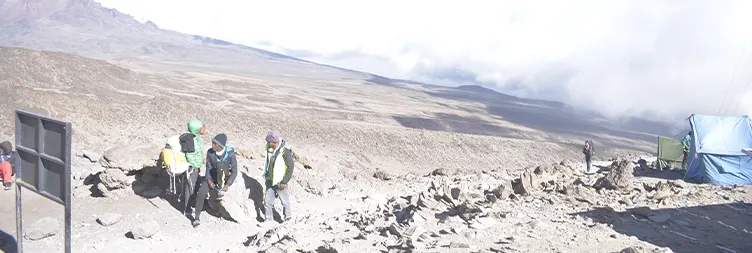 Karanga Camp to Barafu Camp