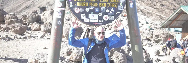 Karanga Camp to Barafu Camp 