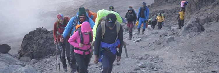 Karanga Camp Kilimanjaro Climbing to Barafu Camp