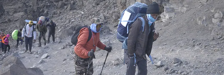 Karanga Camp to Barafu Camp (4,673m)