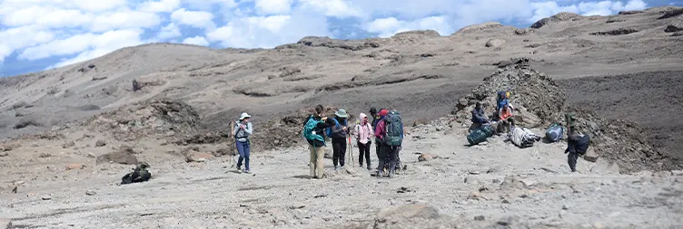 Karanga Camp to Barafu Camp