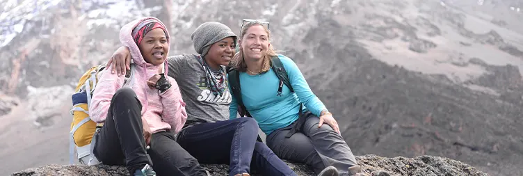 Karanga Camp climb to Barafu Camp( ice camp)