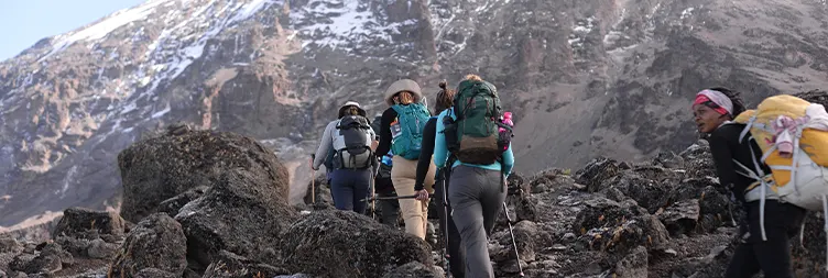 Karanga Camp - Barafu Camp