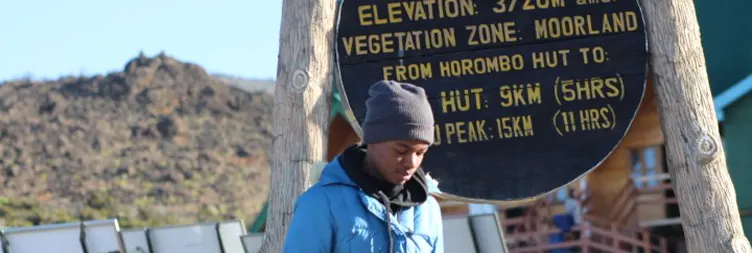 Kibo Hut Uhuru Peak - Back to Horombo Hut 