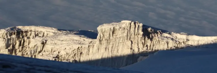 Kibo Hut (4730m) trek to Uhuru Peak (5895m) to Horombo Hut (3705m)