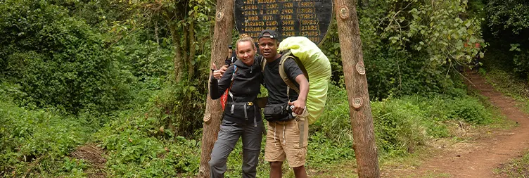Moshi to Londorossi gate to Big Tree Camp