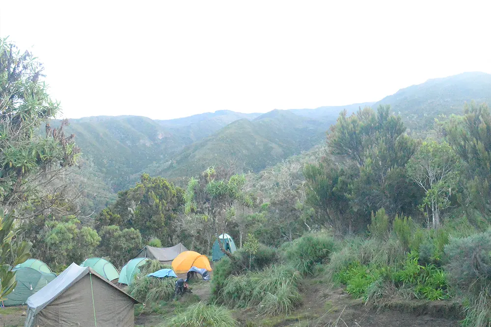 Machame Campsite