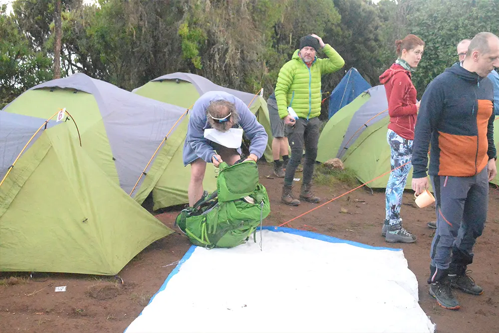 Machame Campsite