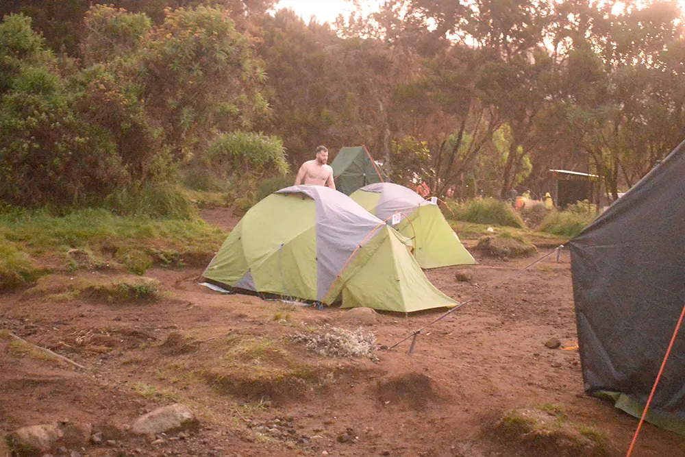 Machame Campsite