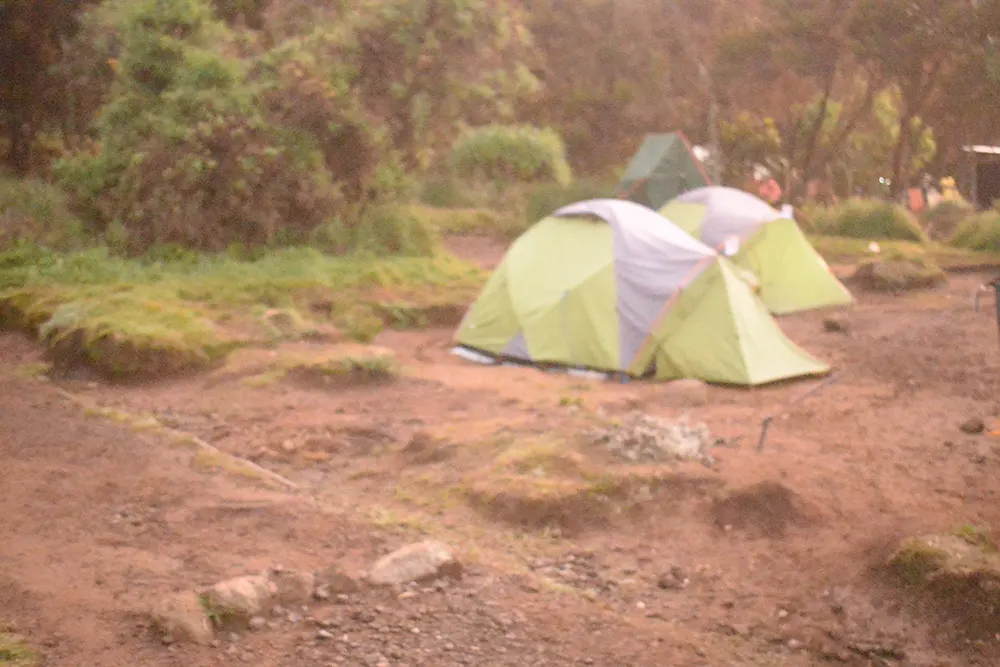 Machame Campsite