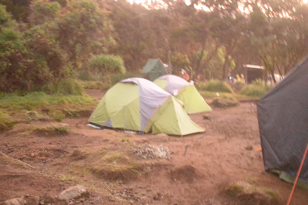 Machame Campsite