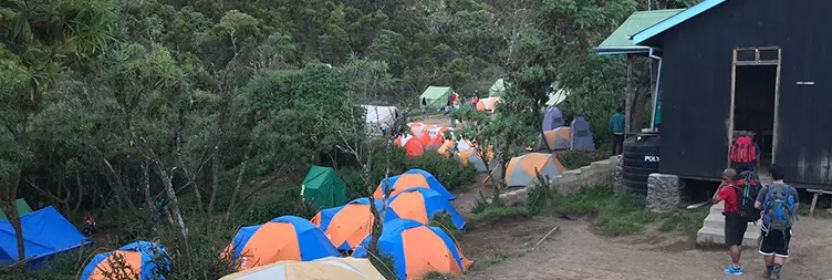  Shira 2 Camp Lava Tower- Barranco Camp