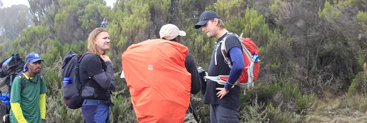 Barranco Camp to Karanga camp
