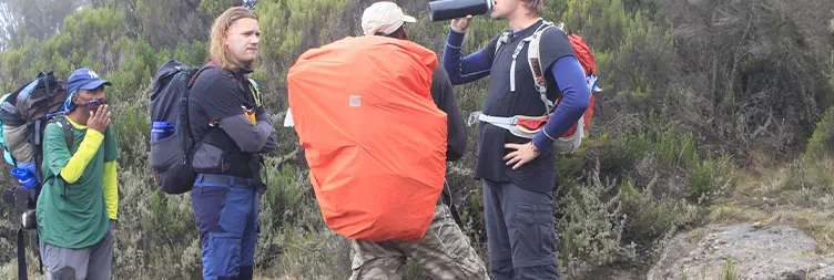 Machame Camp to Shira Camp