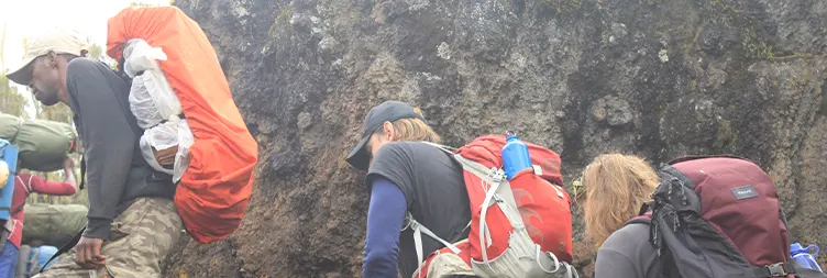 Machame Camp to Shira Camp