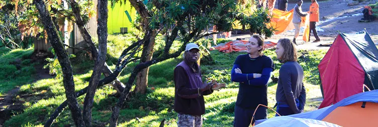 Machame Camp to Shira Camp: