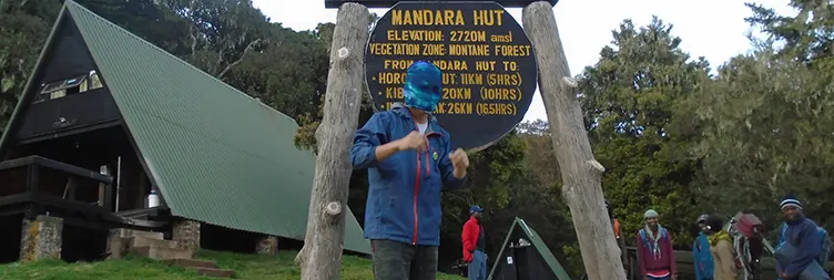  Moshi - Marangu Gate Mandara Hut 