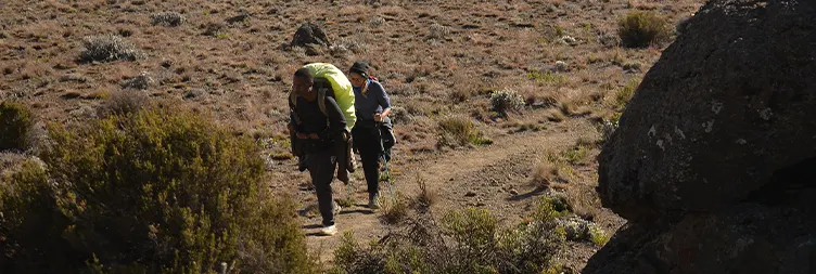 Mawenzi Tarn Hut climb to Kibo Hut Camp