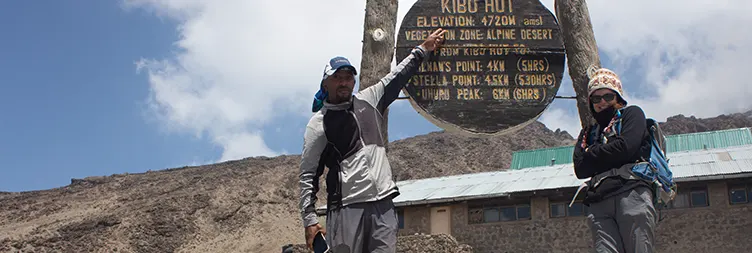Mawenzi Tarn Kibo Hut Uhuru Peak - Horombo Hut 