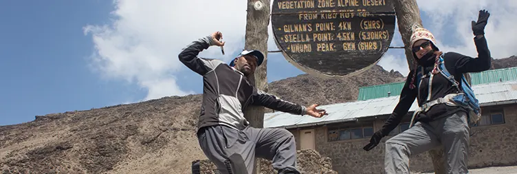 MAWENZI TARN CAMP [4303M] TO KIBO HUT [4730M]