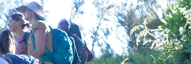  Moir Hut to Lava Tower to Barranco Camp