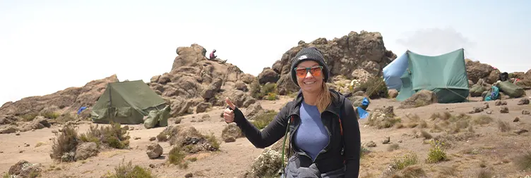 Buffalo Camp to Rongai Third Cave (3,800m).