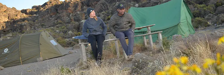 Climbing From Buffalo Camp to Rongai 3rd Cave Camp - Feeling Acclimatized