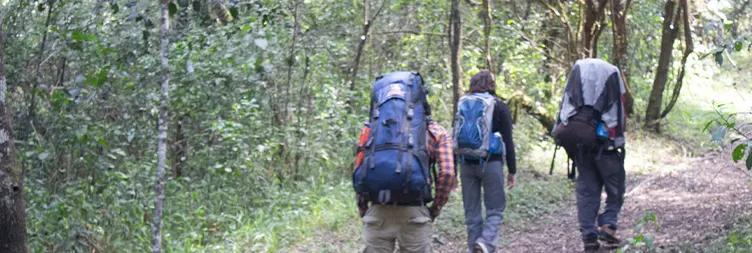 Trekking from Nalemuru to Simba Camp