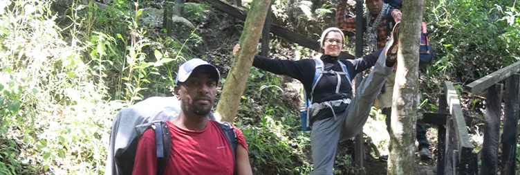 Rongai Start Point climb to Simba Camp 