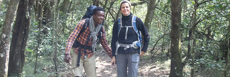 On the first day of your trek, Rongai Start Point to Simba Camp