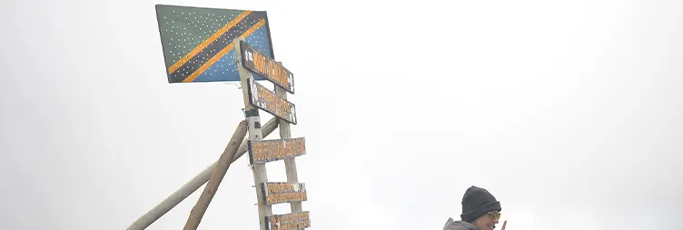  Reaching Uhuru Peak from School Hut and Descending to Millennium Camp