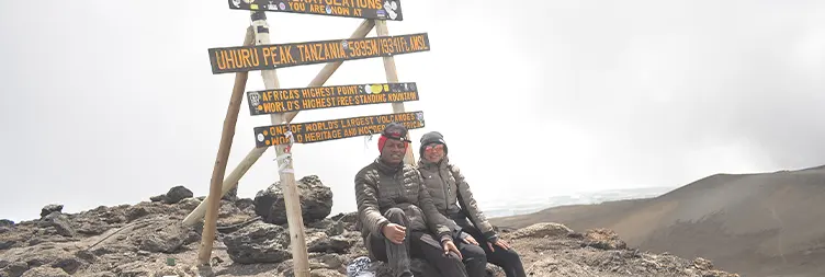 School Hut - Uhuru Peak (5895m!) - Millennium Camp