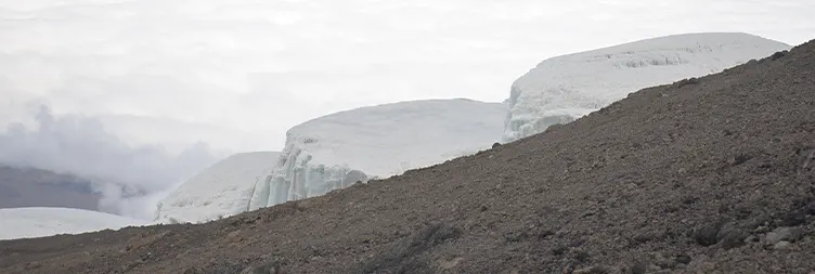 School Hut trek Uhuru Peak (Summit Point) to Mweka Camp