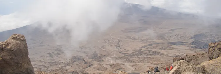 Mweka camp to Mweka gate  Back to Moshi/Arusha