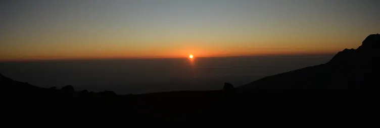 school hut to crater camp
